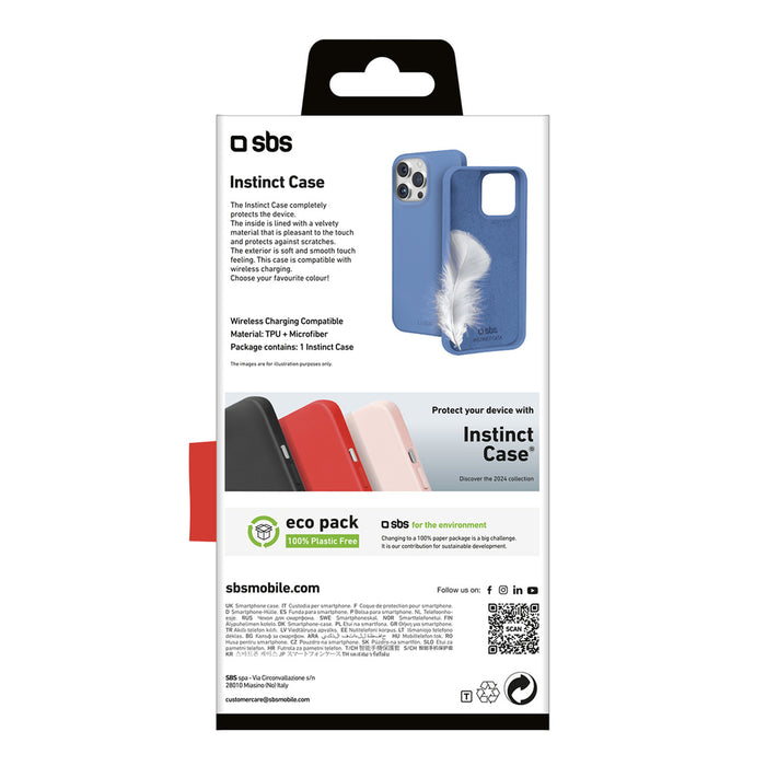 SBS Instinct Case for iPhone 16 Pro Max - Blue