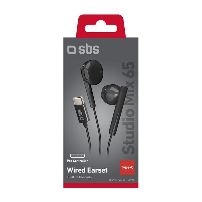 Stereo headphones SBS STEREO HEADPHONES SBS 43810 BLAC
