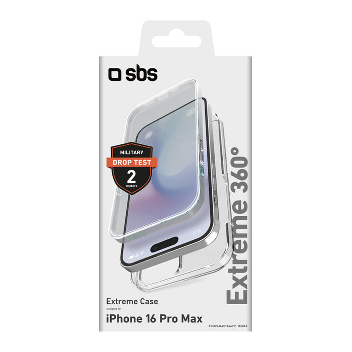 SBS EXTREME 360* IPHONE 16 PRO MAX CASE