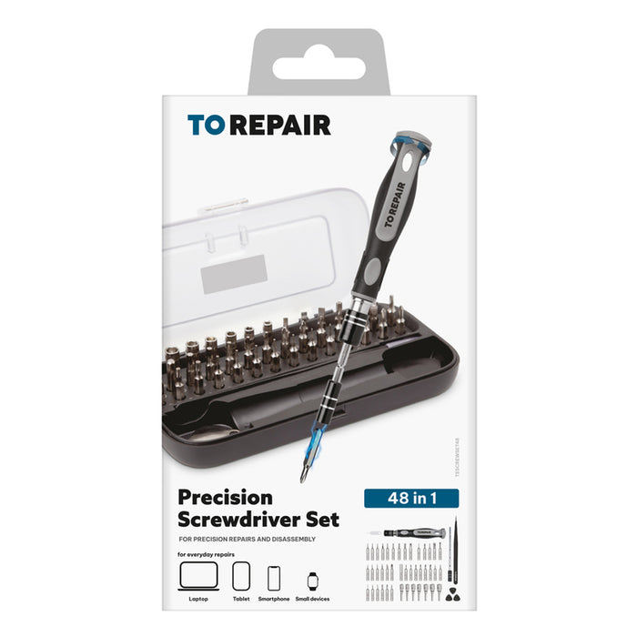 SCREWDRIVER SET SBS 02347 48 PIECES