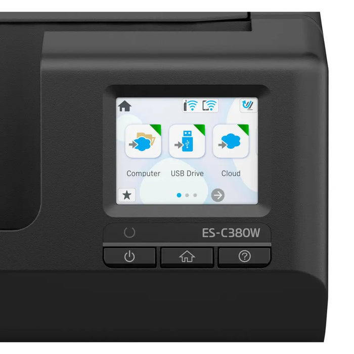 Scanner Epson ES-C380W - Електроника Периферни и резервни части<<<Компютри|