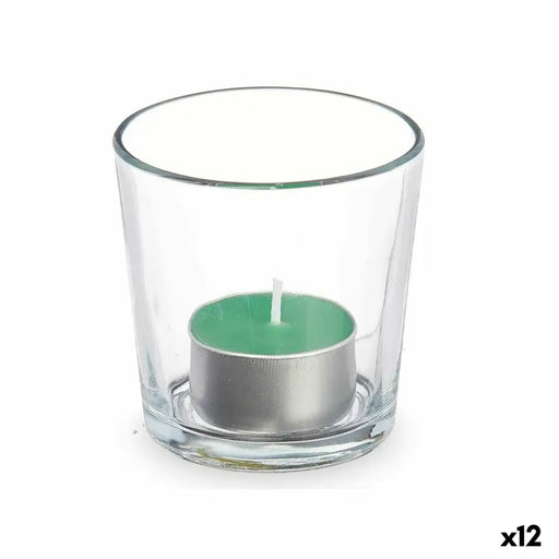 Scented Candle Acorde Bamboo Glass (12 Units) - Почистване Прахосмукачки И Гладене<<<Дом Градина<<<BigBuy&&&Ароматни