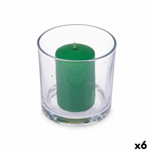 Scented Candle Acorde Bamboo Glass (6 Units) - Почистване Прахосмукачки И Гладене<<<Дом Градина<<<BigBuy&&&Ароматни