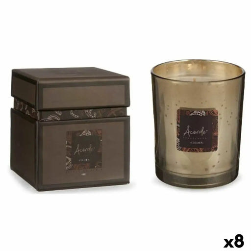 Scented Candle Acorde Coconut 200 ml (8 Units) - Почистване Прахосмукачки И Гладене<<<Дом Градина<<<BigBuy&&&Ароматни