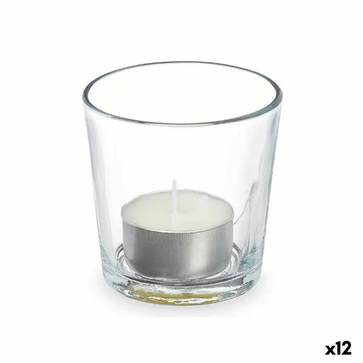Scented Candle Acorde Cotton Glass (12 Units) - Почистване Прахосмукачки И Гладене<<<Дом Градина<<<BigBuy&&&Ароматни