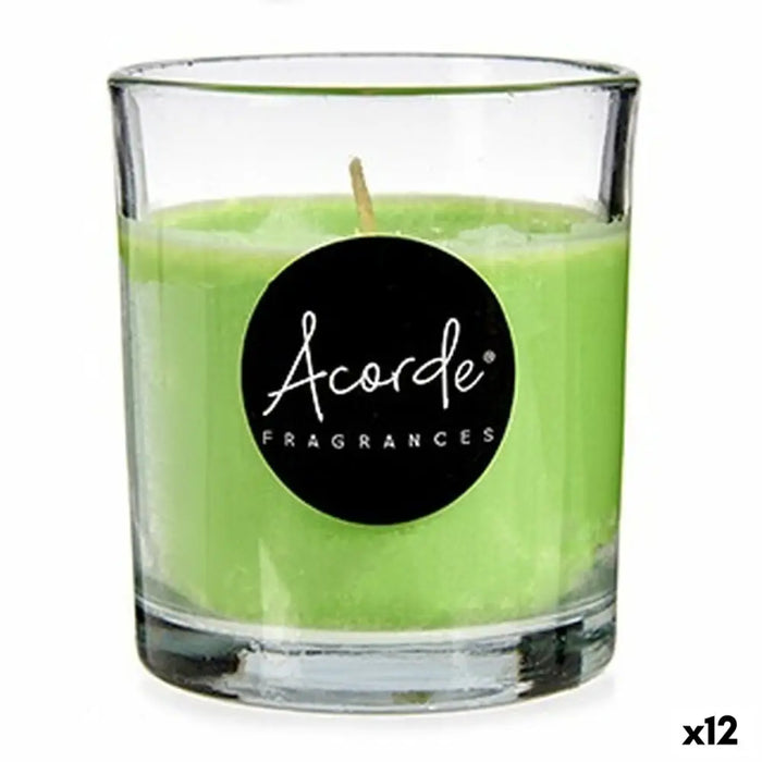 Scented Candle Acorde Green Tea (12 Units) - Почистване Прахосмукачки И Гладене<<<Дом Градина<<<BigBuy&&&Ароматни