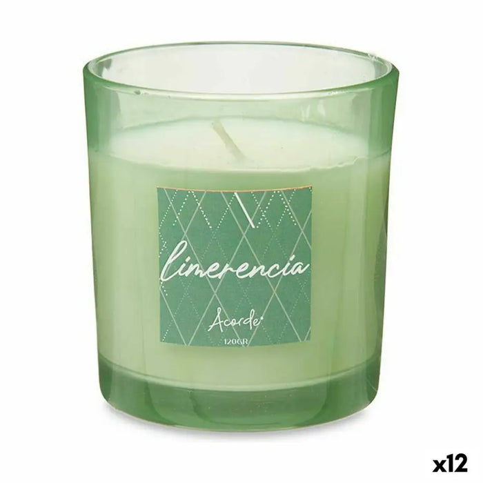 Scented Candle Acorde Lotus Flower 120 g (12 Units) - Почистване Прахосмукачки И Гладене<<<Дом