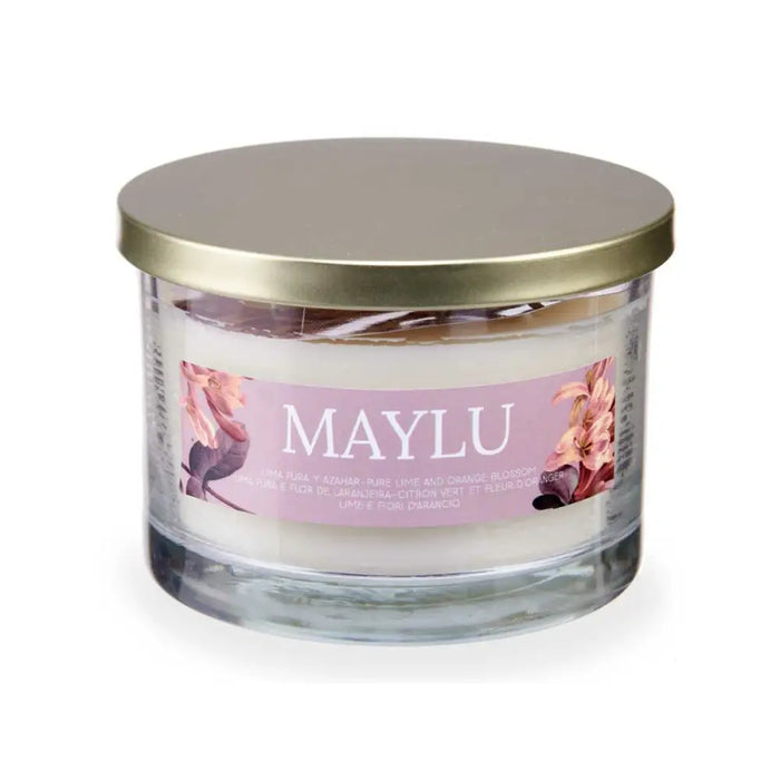 Scented Candle Acorde Maylu 400 g (6 Units) - Почистване Прахосмукачки И Гладене<<<Дом Градина<<<BigBuy&&&Ароматни