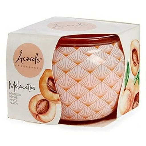 Scented Candle Acorde Peach (12 Units) - Почистване Прахосмукачки И Гладене<<<Дом Градина<<<BigBuy&&&Ароматни