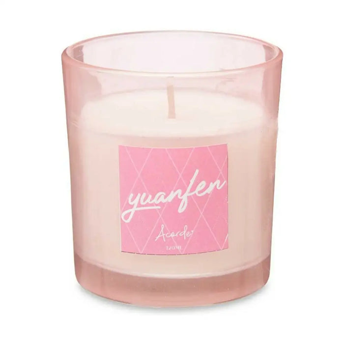 Scented Candle Acorde Peony 120 g (12 Units) - Почистване Прахосмукачки И Гладене<<<Дом Градина<<<BigBuy&&&Ароматни