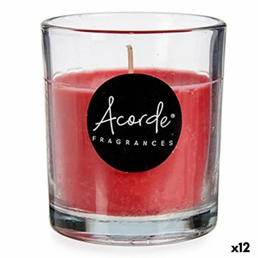 Scented Candle Acorde Red fruits (12 Units) - Почистване Прахосмукачки И Гладене<<<Дом Градина<<<BigBuy&&&Ароматни