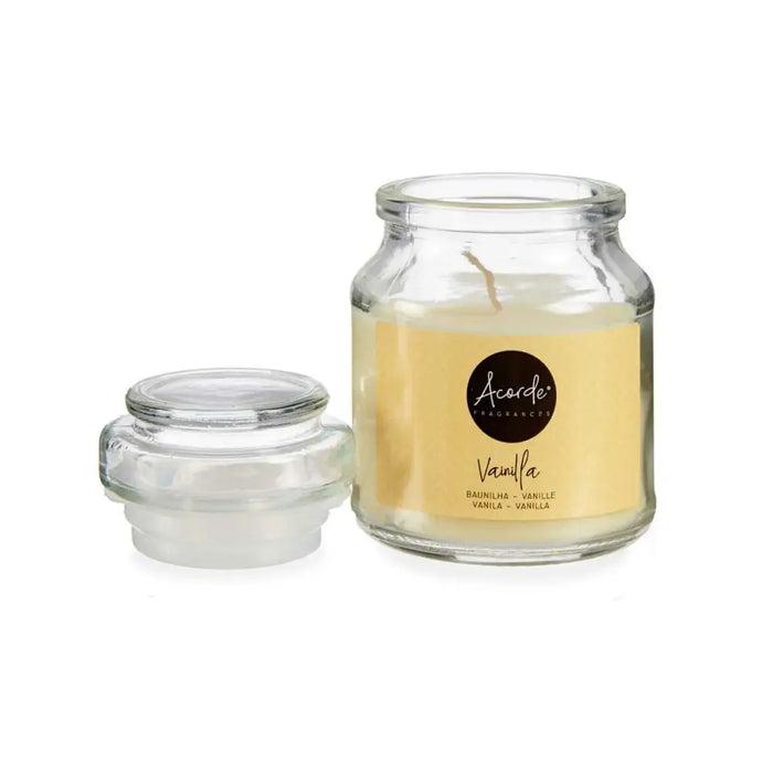 Scented Candle Acorde Vanilla (12 Units) - Декорация и Осветление<<<Дом Градина<<<BigBuy&&&Свещи и Свещници<<<Декорация