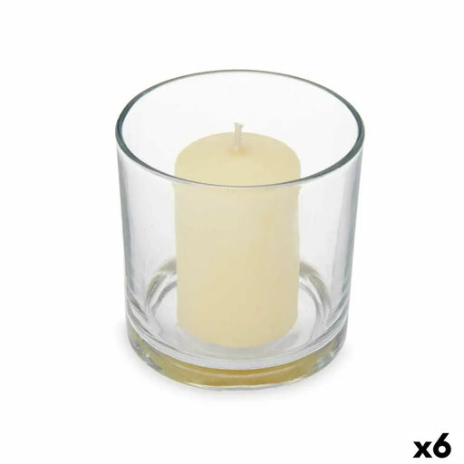 Scented Candle Acorde Vanilla Glass (6 Units) - Почистване Прахосмукачки И Гладене<<<Дом Градина<<<BigBuy&&&Ароматни