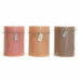 Scented Candle DKD Home Decor (3) (3 Pieces) - Почистване Прахосмукачки И Гладене<<<Дом Градина<<<BigBuy&&&Ароматни