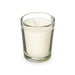 Scented Candle Set Acorde Cotton Glass (12 Units) - Почистване Прахосмукачки И Гладене<<<Дом