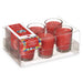 Scented Candle Set Acorde Red fruits Glass (12 Units) - Почистване Прахосмукачки И Гладене<<<Дом