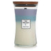 Scented Candle Woodwick Trilogy Large Hourglass Candles - Почистване Прахосмукачки И Гладене<<<Дом