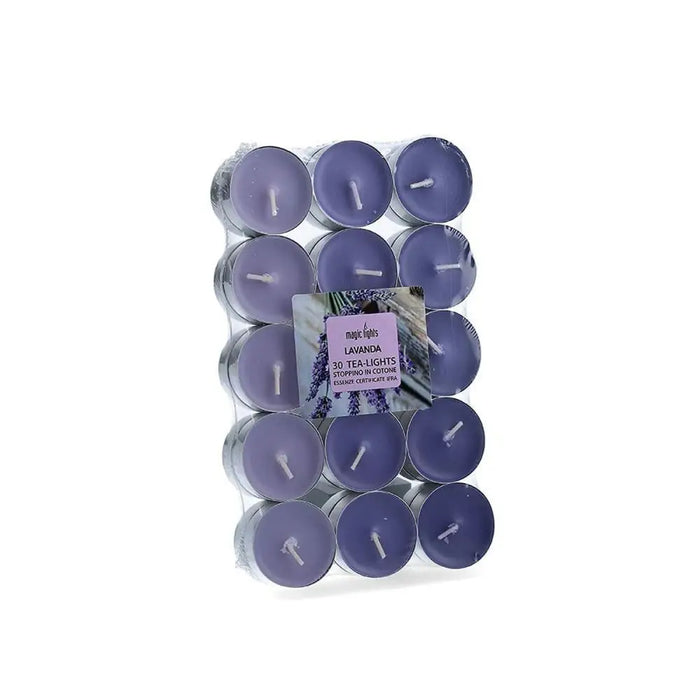 Scented candles Magic Lights Lavendar - Почистване Прахосмукачки И Гладене<<<Дом Градина<<<BigBuy&&&Ароматни