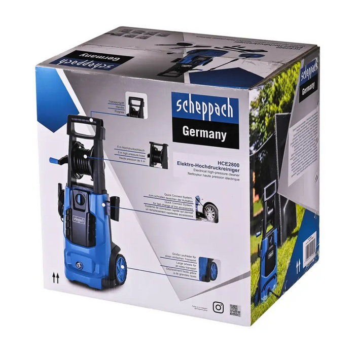 Scheppach high-pressure cleaner HCE2800 - Pressure cleanersNEL-MCI<<<Electric toolsNEL<<<ActionPL