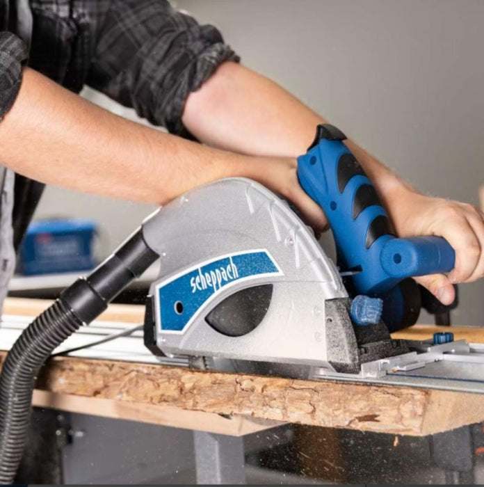 Scheppach PL55 16 cm Black, Blue, Silver 9500 RPM 1200 W