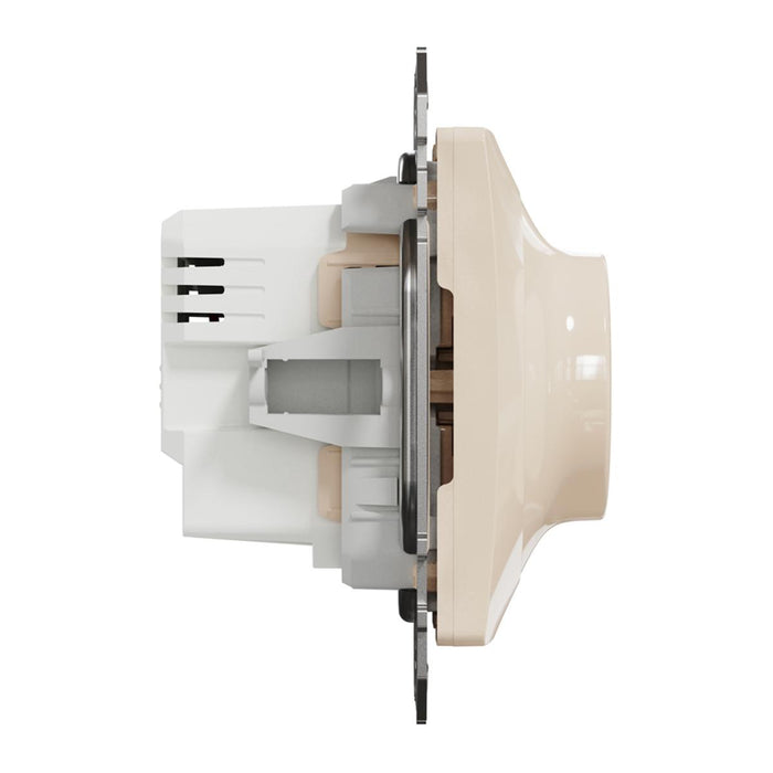 DIMMER LED ROTARY 200W CREAM SEDNA
