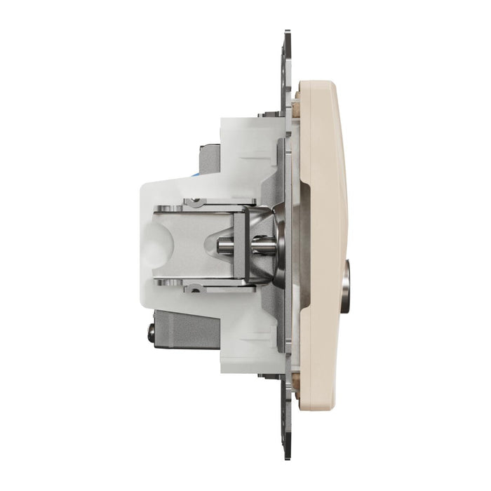 SOCKET TV+RJ45 CAT.6 UTP CREAM SEDNA