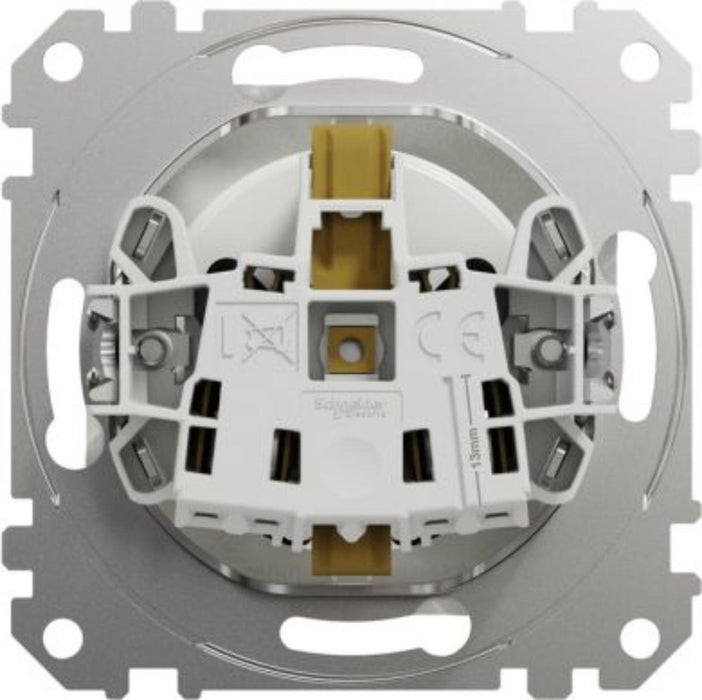 CONTACT SINGLE SHUKO 16A WHITE SEDNA