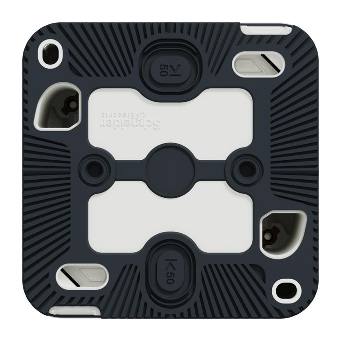 EV CONTACT SCHUKO OPEN MOUNTING WHITE