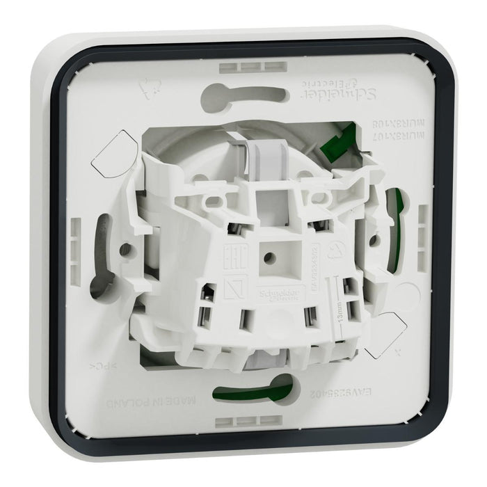EV CONTACT SCHUKO FLUSH MOUNTING WHITE