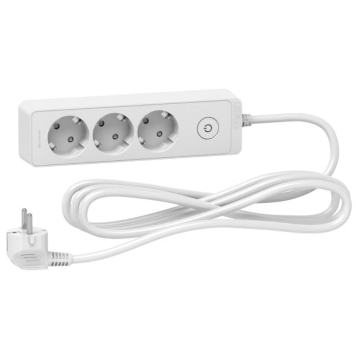 3-OUTLET SWITCH 3M SCHNEIDER WHITE