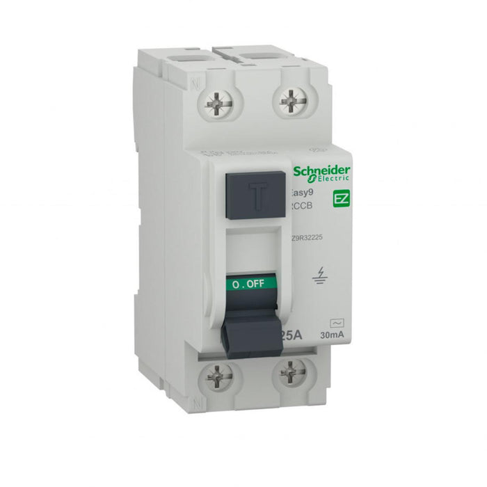 REMEDIAL CURRENT PROTECTION 2P AC 30MA 25A TWO-POLE SCHNEIDER EASY9