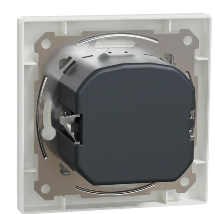 DIMMER LED 230V 370W, WITH FRAME WHITE ASFORA