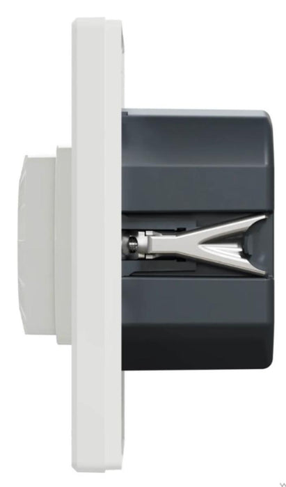 DIMMER LED 230V 370W, WITH FRAME WHITE ASFORA