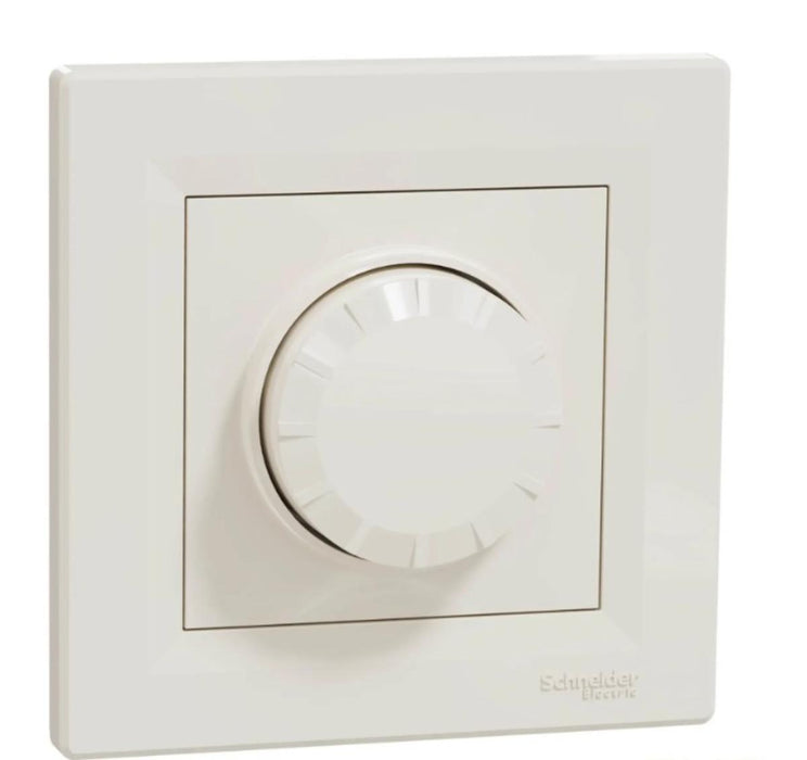 DIMMER LED 230V 370W, WITH CREAM ASFORA FRAME