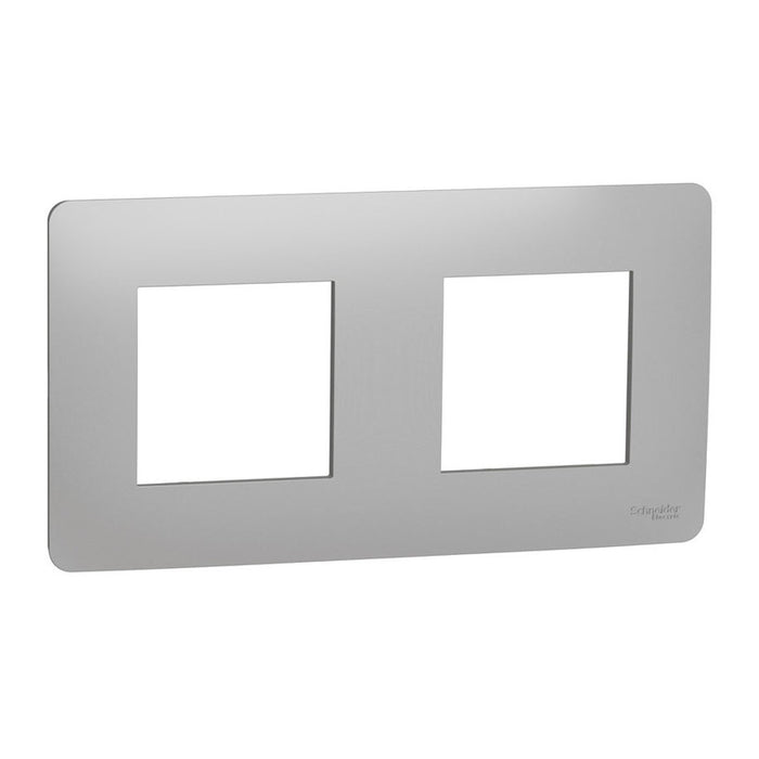 DOUBLE FRAME ALUMINUM SCHNEIDER UNICA (NU200430)