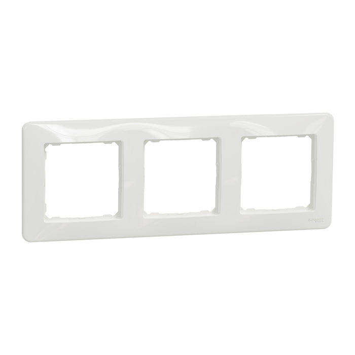 FRAME TRIPLE WHITE SCHNEIDER SEDNA (SDD311803)