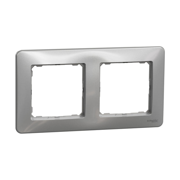 FRAME DOUBLE ALUMINUM SCHNEIDER SEDNA (SDD313802)
