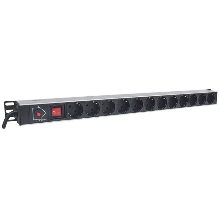 Schuko 27’’ 12 Way Multi-socket Adapter Intellinet 714044 (1,8 m) - Разклонители<<<Електроника Периферни и резервни