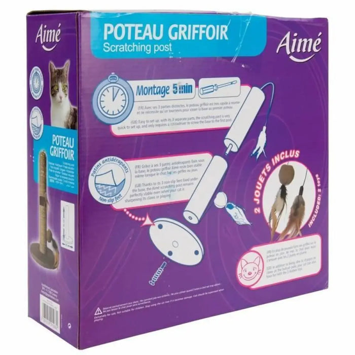 Scratching Post for Cats Aimé 48 x 30 cm - Домашни Животни<<<Дом Градина<<<BigBuy&&&Играчки<<<Домашни Животни<<<Дом