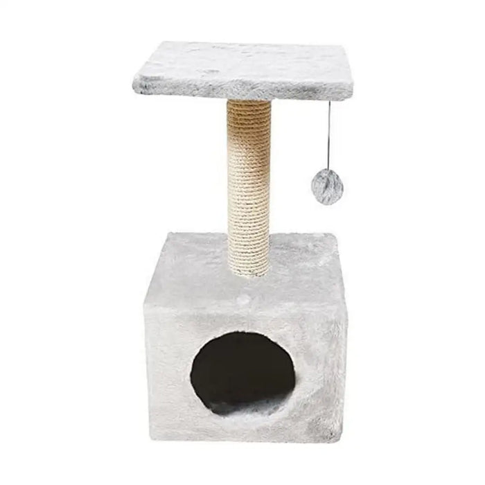Scratching Post for Cats Nayeco Savanna 60 x 30 x 30 cm Light grey (60 x 30 x 30 cm) - Домашни Животни<<<Дом