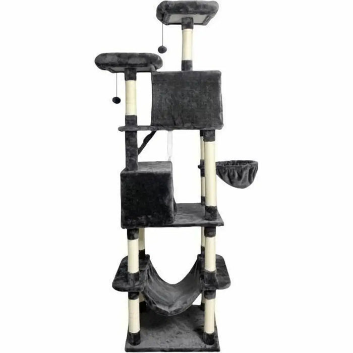 Scratching Post for Cats Taylor Dark Grey Plush - Домашни Животни<<<Дом Градина<<<BigBuy&&&Здраве и хигиена<<<Домашни