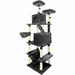 Scratching Post for Cats Taylor Dark Grey Plush - Домашни Животни<<<Дом Градина<<<BigBuy&&&Здраве и хигиена<<<Домашни
