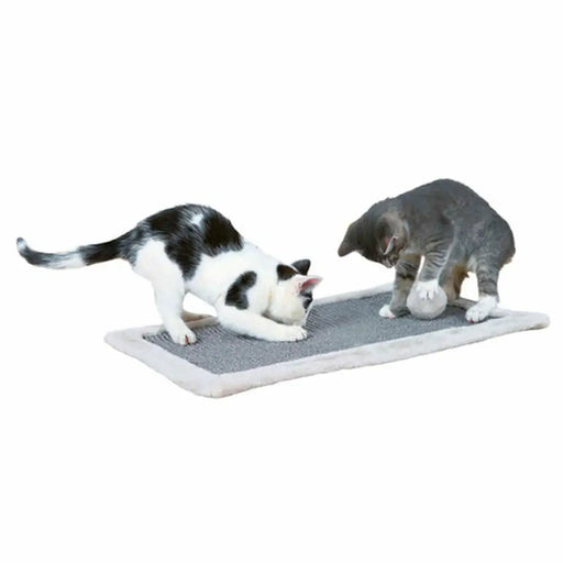 Scratching Post for Cats Trixie Grey Light grey Polyester Sisal EVA 55 × 35 cm - Домашни Животни<<<Дом