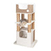 Scratching Post for Cats Trixie Lucano Tree Sisal White (110 cm) - Домашни Животни<<<Дом Градина<<<BigBuy&&&Здраве и
