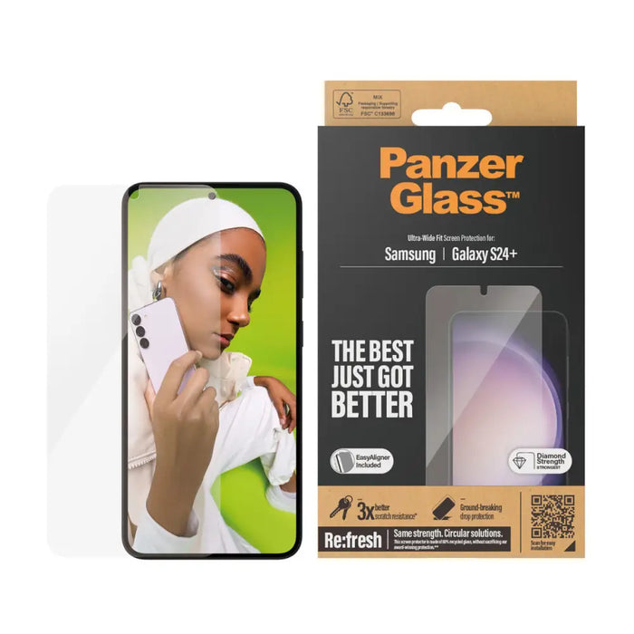 Screen Protector Panzer Glass 7351 Samsung Galaxy S24 Plus - Протектори за Екран<<<Електроника Телефони и