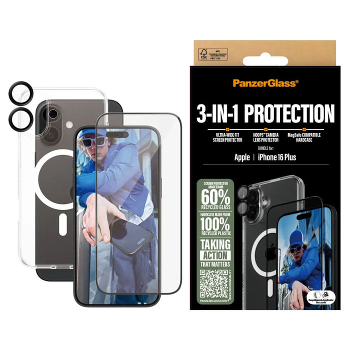 Screen Protector Panzer Glass B1293 + 2863 + 1283 - Протектори за Екран<<<Електроника Телефони и таблети<<<Компютри|