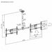 Screen Table Support MacLean MC-111 B 60’’ 34’’ - Монтиране на екрани<<<Електроника Периферни и резервни