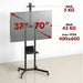 Screen Table Support MacLean MC-113 B 70’’ - Монтиране на екрани<<<Електроника Периферни и резервни части<<<Компютри|