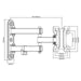 Screen Table Support MacLean MC-740 23’’ 13’’ - Монтиране на екрани<<<Електроника Периферни и резервни