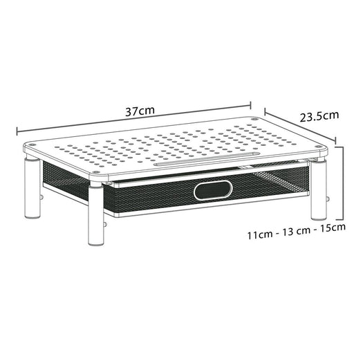 Screen Table Support MacLean MC-947 32’’ 13’’ 37 x 23,5 cm - Монтиране на екрани<<<Електроника Периферни и резервни
